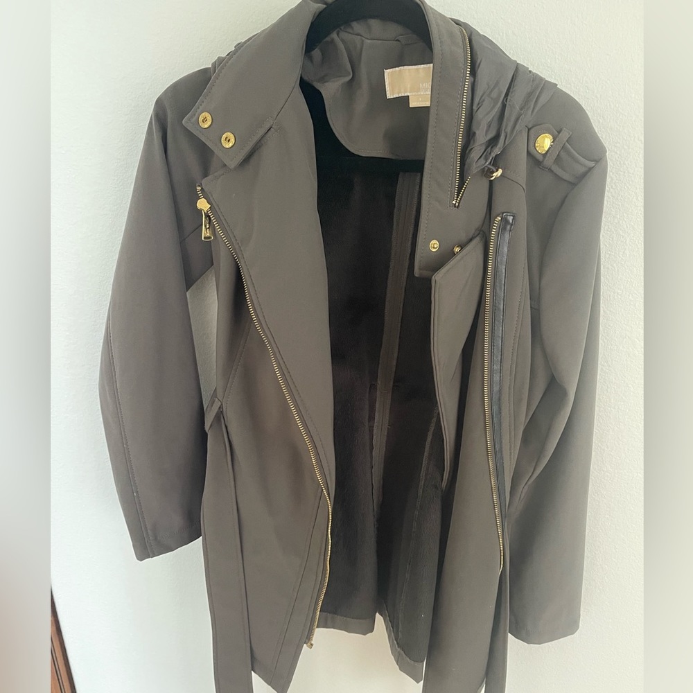 Michael Kors winter jacket in olive size small